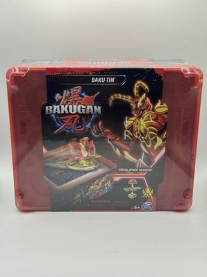 Bakugan Baku-tin Special Attack Mantid Customizable Spinning Action Figure NIB