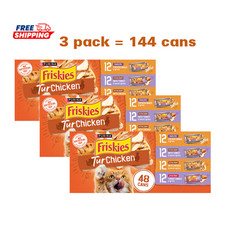 3 Pack, Friskies® Adult Wet Cat Food In Gravy Variety Pack - 48 Ct, 264 Oz 1.66 per gallon