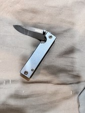 Rare Blue Ridge Wallet "The Summit" Pocket Knife Aluminum - TSA Auction