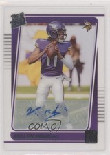 2021 Panini Clearly Donruss Rated Rookie Auto Kellen Mond #57 Auto 0v3a