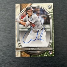 2025 Topps Museum Collection Coby Mayo Archiv...