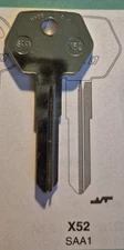 Saab X52, SAA1 Vintage (1)   Key Blank.