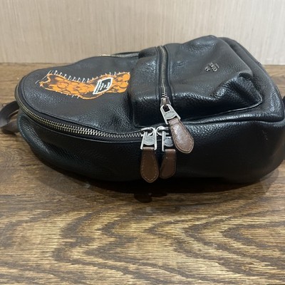 COACH Backpack Vandal Gummy Bear Collab All Leather Black Limited