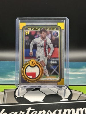2020 TOPPS Museum Meaningful Material GOLD /50 Relic Card Juan Bernat Paris