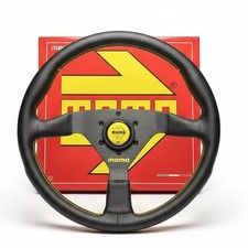 Genuine Momo Veloce V1 350mm Leather Steering Wheel Fits Miata Na 90s Jdm 90mm Genuine Momo Veloce V1 350mm Leather Steering Wheel Fits Miata Na 90s Jdm 90mm