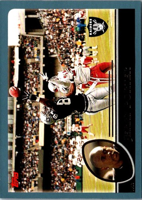 #ad 2003 Topps Jerry Porter #15 Oakland Raiders Football Card $2.97