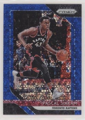 2018-19 Panini Prizm Fast Break Blue Prizm 144/175 Pascal Siakam #83 i2b