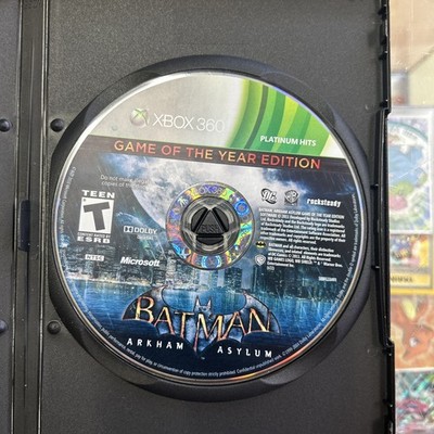 Batman: Arkham Asylum - Game of the Year Edition (P.H.) (Xbox 360, 2010)