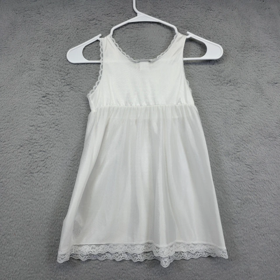 Niñas Vestido Sin Mangas 6X Lote de 2 Encaje Floral Cottagecore Hada Princesa Formal De Colección Foto 3 de 4