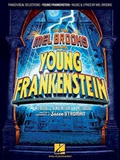 YOUNG FRANKENSTEIN: PIANO/VOCAL SELECTIONS By Mel Brooks & Thomas Meehan **NEW**