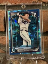 📈 Nathan Flewelling (RC) 1st Rookie 2024 Bowman Draft Sapphire Edition BDC-88