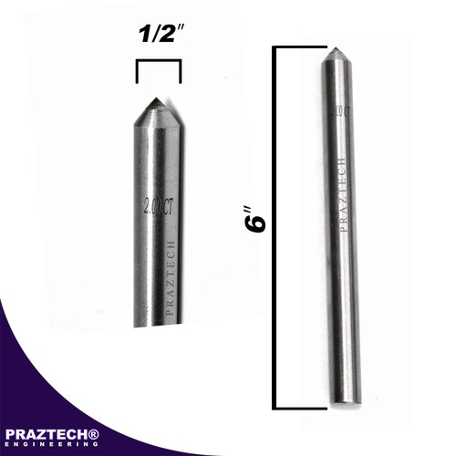 PRAZTECH® Comò Diamante Mola a Punta Singola Conica 6 Pollici - Foto 5 di 6