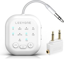 Bluetooth 5.4 Transmitter Receiver, 2-in-1 Wireless for...