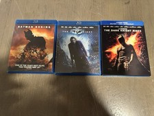 The Dark Knight Trilogy Blu-ray Christian Bale Christopher Nolan