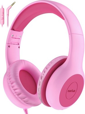 EarFun Kinder Kopfhörer, Kopfhörer Kinder mit Kabel, 85/94dB L