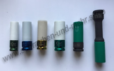 Steckschlüsselsatz Steckschlüssel Radmuttern Tiefbettfelge 1/2" 15-17-19-21-22