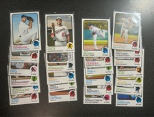 2022 Topps Heritage High Number 701-725 Short Prints Complete Set of 25