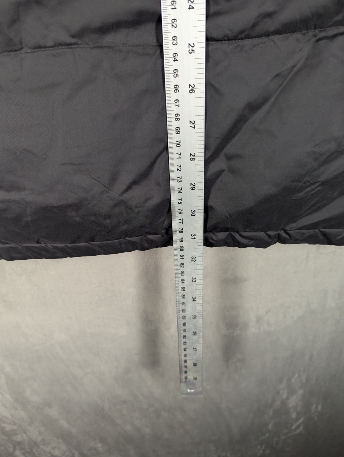 Fila Puffer Gilet Vest Men's Size XL Full Zip Nylon Shell Pockets Black image 8