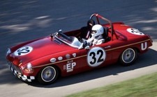 Lancer 1/32 MGB Roadster w/ Blister Windscreen 314 Clear Lexan Body - New