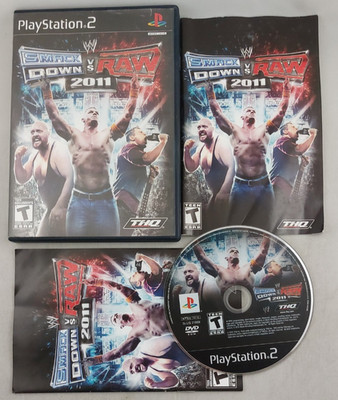 WWE SmackDown vs. Raw 2011 (Sony PlayStation 2, PS2 2010) Complete - Tested