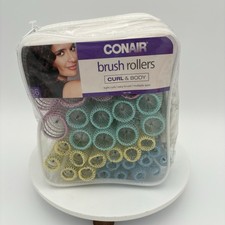 Conair Brush Rollers Curl  Body 36 Pieces NEW