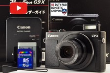 [Mint+++ in BOX] Canon PowerShot G9X 20.2MP B...