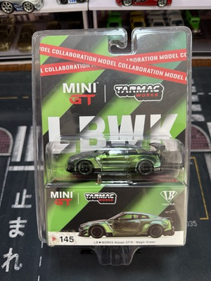 #ad MINIGT 1 64 145 LB WORKS Nissan GT R R35 Type 2 Magic Green Tarmac Works $185.99