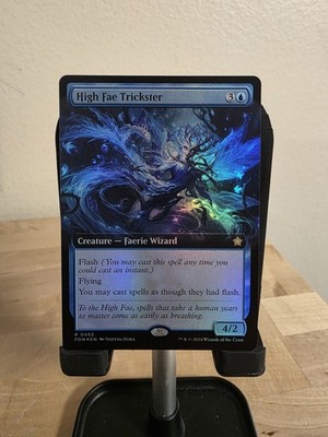 High Fae Trickster (Extended Art) Foundations Foil