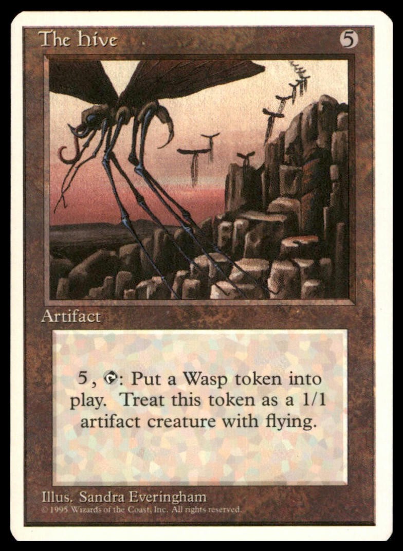 The Hive Rare Fourth Edition Magic: The Gathering Lightly Played