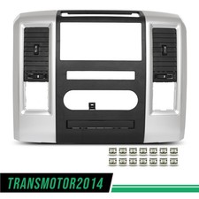 Fit For 2009 2010 2011 2012 Dodge Ram 15002500 Center Dash Radio Trim Bezel