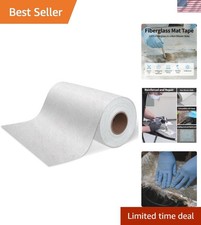 Versatile 1.5 Oz Fiberglass Tape - 10 Yds x 8" Wide Repair for Multiple Surfaces