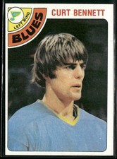 1978-79 Topps Curt Bennett #31 St. Louis Blues