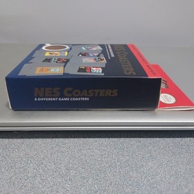 Nintendo NES Classic Video Game Cartridge Coasters Super Mario Donkey Kong Zelda