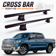Se adapta a Toyota Tundra 2007-2021 barra transversal barra de riel de techo barra de carga bloqueable