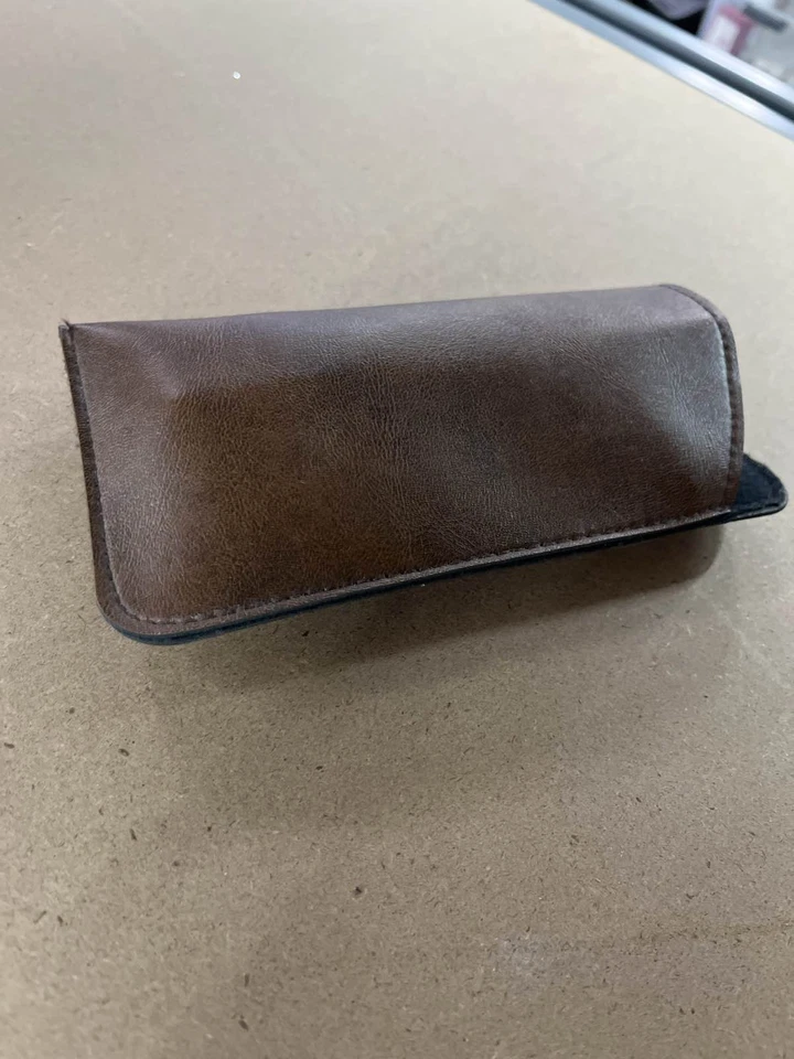 Gafas de sol unisex de aviador con marco de metal dorado lentes marrones Foto 3 de 3