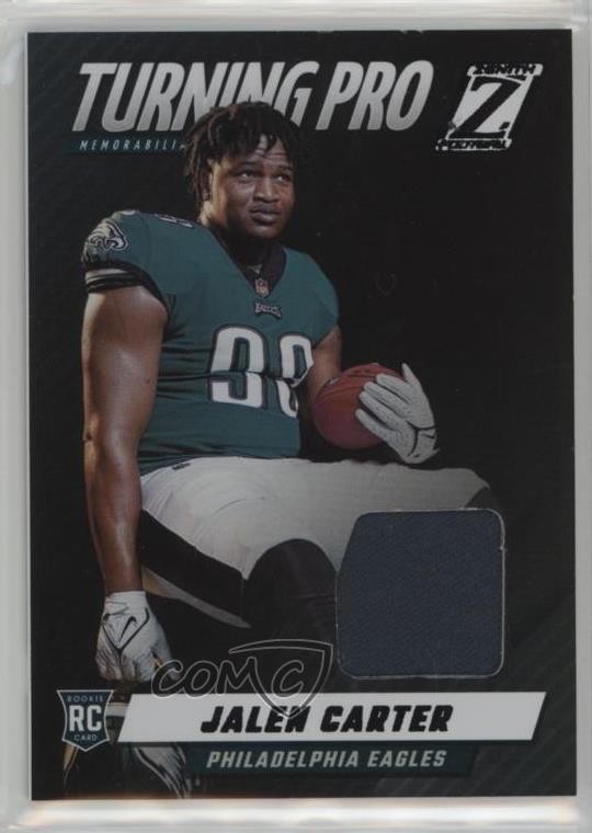 Jalen Carter Panini Zenith Turning Pro Memorabilia #TPMJCR Base