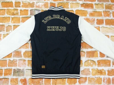 *KHUJO BRAND BASEBALL BOMBER VINTAGE JACKE*VICTOR*VARSITY*CASUAL*GR: M*TIP TOP - Bild 1 von 4