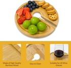 Mini Charcuterie Board with Wine Holder, Wine Glass Charcuterie Topper — photo 4