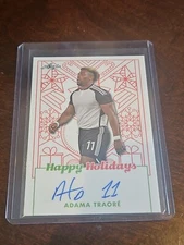 adama traore signed card autographed signature premier league fulham soccer auto