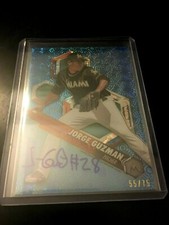 2018 Topps High Tek JORGE GUZMAN auto /75