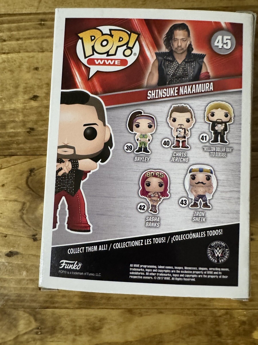 新品 Funko Pop! WWE Shinsuke Nakamura #45 ファンコ ポップ 中邑真輔
