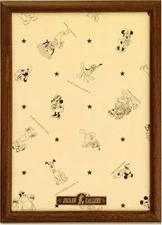 Wooden puzzle frame for Disney, 200 pieces, brown (22.5x32cm)