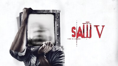 2008 Saw V Movie Poster 11x17 Horror Jigsaw Tobin Bell Detective Hoffman   
