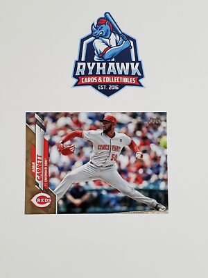 2020 Topps Gold Parallel /2020 #217 Amir Garrett Reds
