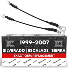 Tailgate Cable Set, Left & Right for Chevrolet Avalanche, Silverado, GMC Sierra