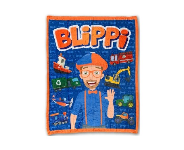 BLIPPI BLANKET FREE SHIPPING MUST HAVE BLIPPI FAN BEDTIME BLIPPI eBay