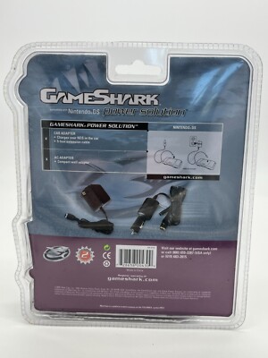 Retro GameShark Mad Catz Power Solution for Nintendo DS AC & Car