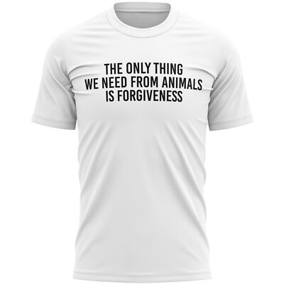 T-Shirt Tiervergebung Zitat lustig vegan einzigartig Veganuary Geschenkidee Ihn o...