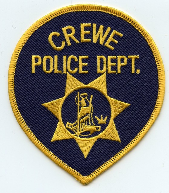 CREWE VIRGINIA VA POLICE PATCH eBay