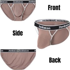 Men's Briefs Low Rise Briefs Bulge Enhancing Pouch Stretch Comfort Underwear